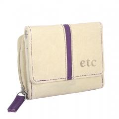 Small Stripe Flap Purse