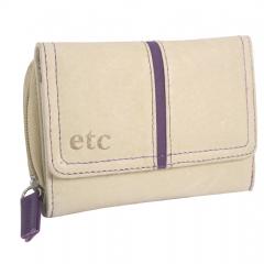 3 Colour Flap Frnt Purse